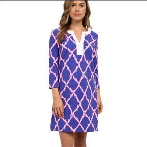Lilly Pulitzer Veranda Blue Coral Dress